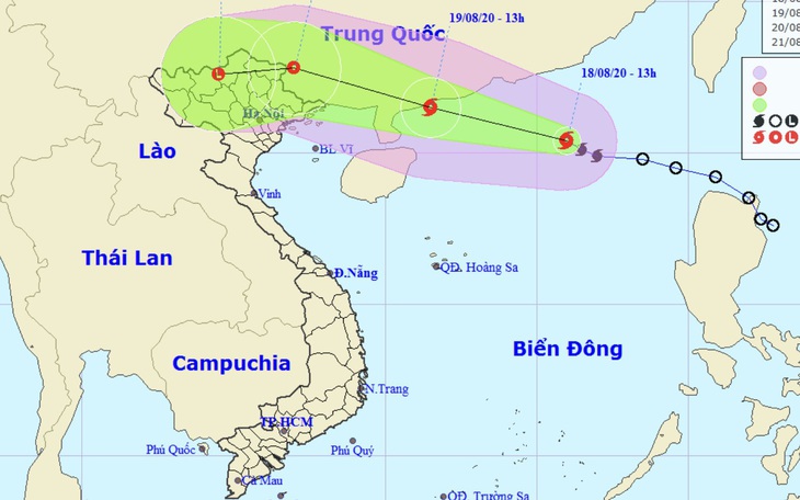 Bão số 4 tiếp tục mạnh lên, miền Nam mưa trải rộng