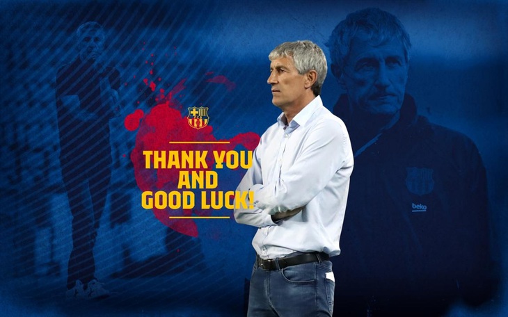 Barca sa thải HLV Quique Setien, chuẩn bị bổ nhiệm Ronald Koeman - Ảnh 1.