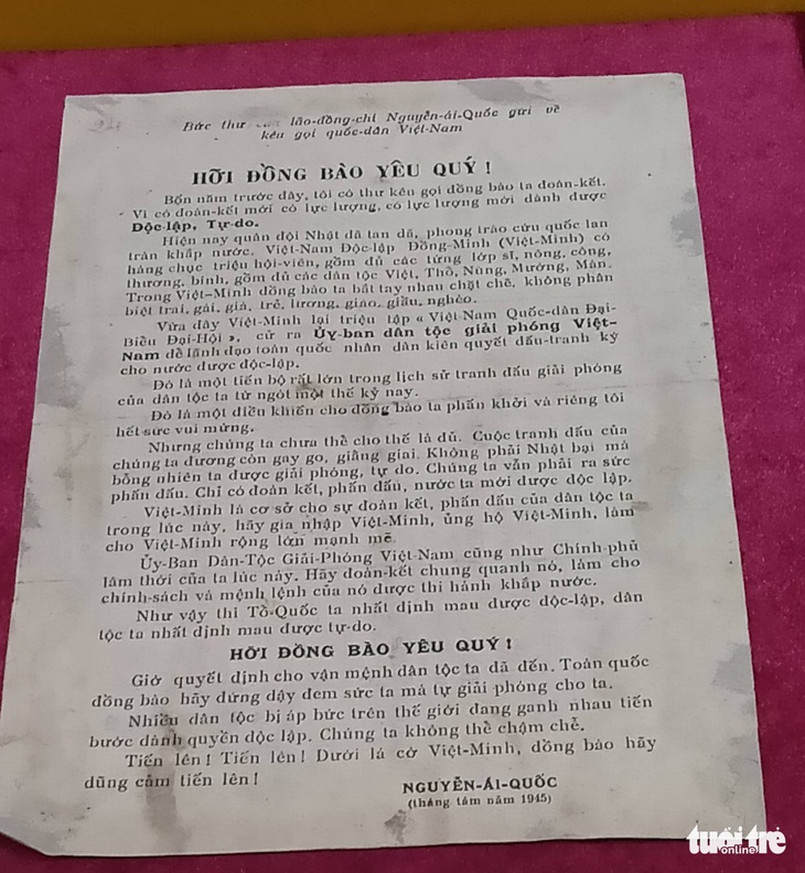 Xem những hiện vật gốc về Ngày Độc lập 2-9 - Ảnh 14.
