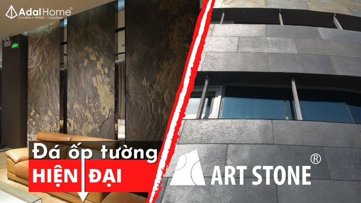 Vật liệu xây dựng độc lạ: ngói bitum phủ đá - đá Art ốp tường - Ảnh 5.