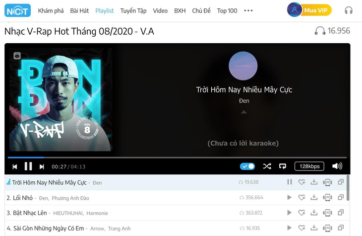 Đen Vâu rap trên trực thăng, nhạc rap đang dần phủ sóng - Ảnh 2.