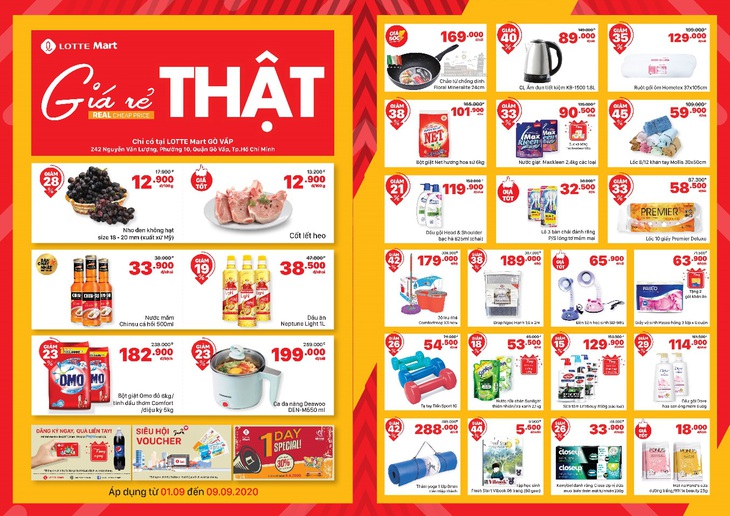 Lotte Mart Gò Vấp: Tưng bừng khuyến mãi ‘Đồng hành cùng bạn, nhẹ gánh chi tiêu’ - Ảnh 2.