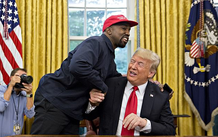 Kanye West phủ nhận Đảng Cộng hòa chi tiền anh tranh cử tổng thống: Tôi còn giàu hơn cả Trump! - Ảnh 2.