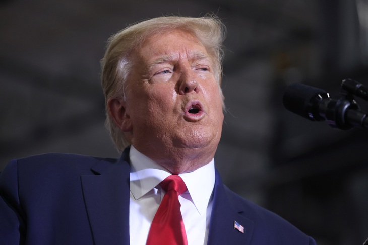 Ông Trump nhận lời mời tranh luận marathon với ông Biden trong 4 tiếng - Ảnh 1. Ông Trump nhận lời mời tranh luận marathon với ông Biden trong 4 tiếng - Ảnh 1.