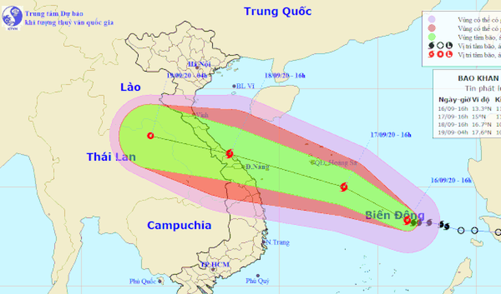 Bão số 5 có thể mạnh cấp 12, giật cấp 14, sẵn sàng sơ tán dân - Ảnh 1.