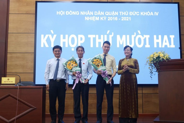 Ông Trương Trung Kiên được bầu làm chủ tịch quận Thủ Đức - Ảnh 1. Ông Trương Trung Kiên được bầu làm chủ tịch quận Thủ Đức - Ảnh 1.