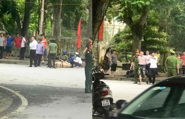 Bị yêu cầu dừng xe, nam thanh niên lao thẳng xe máy vào CSGT - Ảnh 1. Bị yêu cầu dừng xe, nam thanh niên lao thẳng xe máy vào CSGT - Ảnh 1.