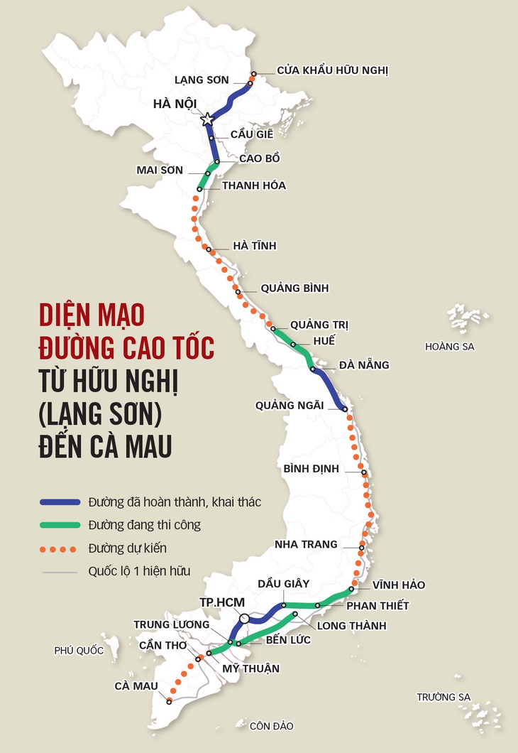 Rõ dần hình hài cao tốc Bắc - Nam - Ảnh 1.