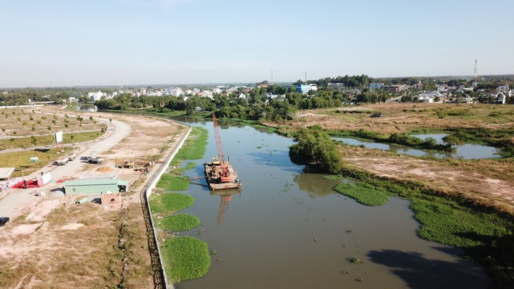 Xây Cầu Đò bắc ngang sông Thị Tính, tỉnh Bình Dương trị giá 213 tỉ đồng - Ảnh 1.