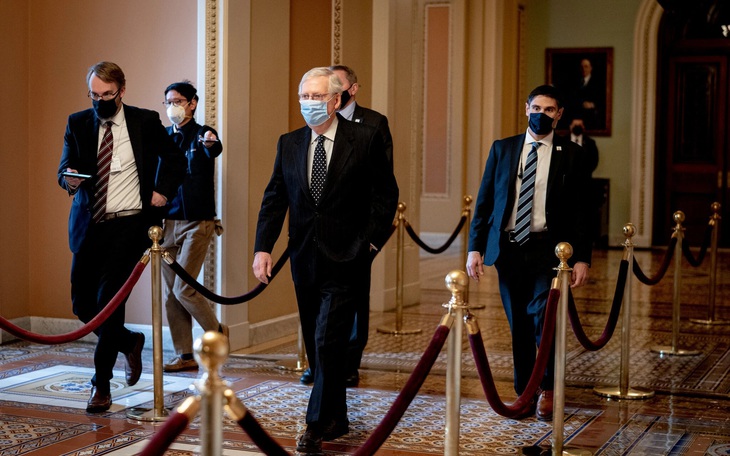 Fox News: Lãnh đạo Đảng Cộng hòa McConnell ủng hộ luận tội ông Trump