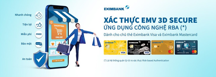 Eximbank triển khai hệ thống xác thực, bảo mật giao dịch trực tuyến mới nhất - Ảnh 1.