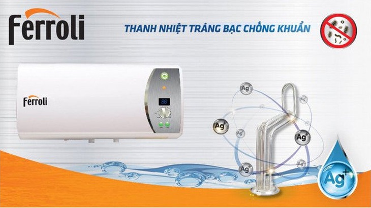 Bình nước nóng Ferroli trang bị 10 đặc tính an toàn - Ảnh 3. Bình nước nóng Ferroli trang bị 10 đặc tính an toàn - Ảnh 3.