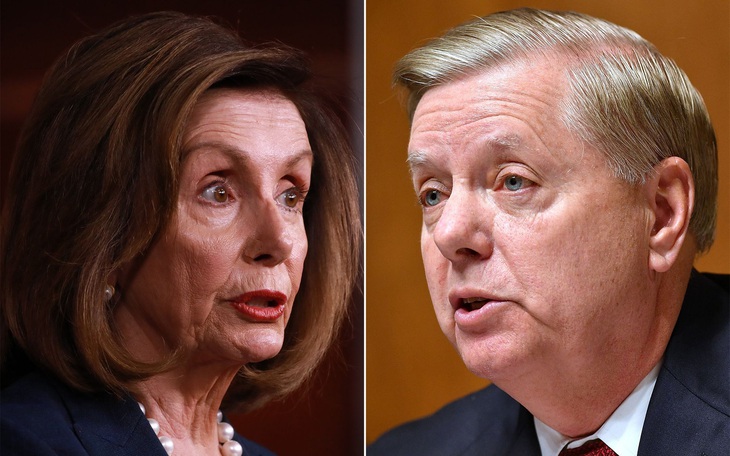 Bạo loạn điện Capitol: Thượng nghị sĩ Lindsey Graham đổ lỗi cho bà Pelosi