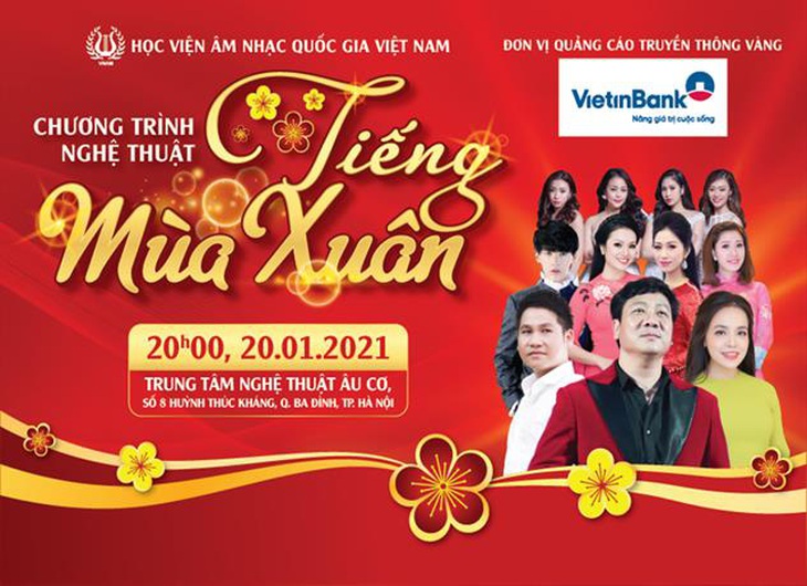 Rộn ràng chờ đón chương trình nghệ thuật Tiếng Mùa Xuân - Ảnh 1. Rộn ràng chờ đón chương trình nghệ thuật Tiếng Mùa Xuân - Ảnh 1.