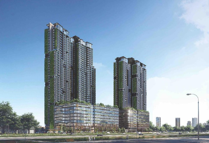 Lumière Riverside: ốc đảo xanh trên mảnh đất vàng - Ảnh 1.