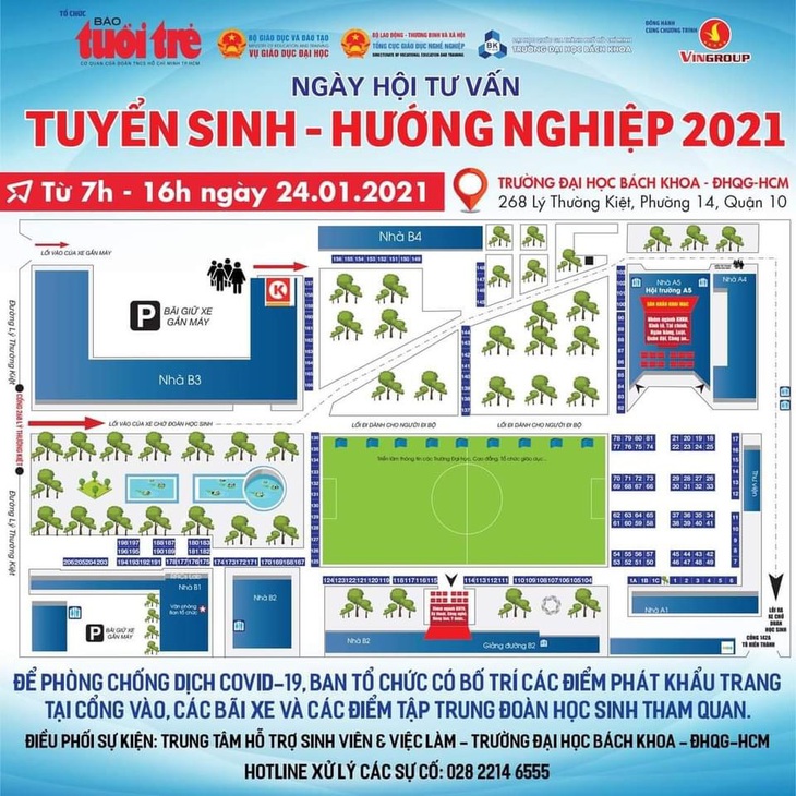 Ngày hội tư vấn tuyển sinh - hướng nghiệp sôi nổi, bổ ích tại TP.HCM - Ảnh 5.