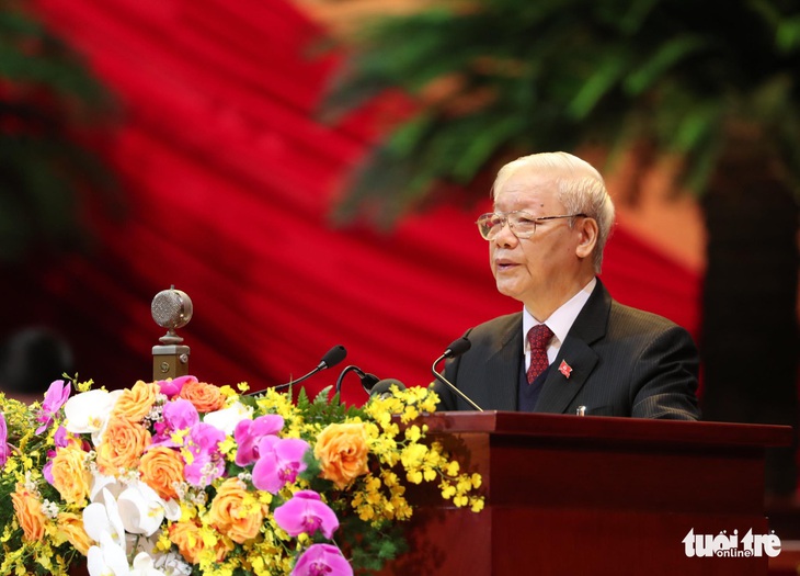 Toàn văn Báo cáo của Ban chấp hành Trung ương Đảng khóa XII về các văn kiện trình Đại hội XIII - Ảnh 1.