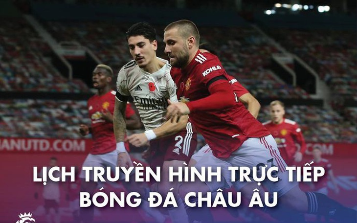 Lịch trực tiếp bóng đá châu Âu 30-1: Tâm điểm Man United - Arsenal