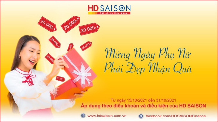 Mừng ngày phụ nữ, phái đẹp vay tiêu dùng được tặng quà - Ảnh 1.