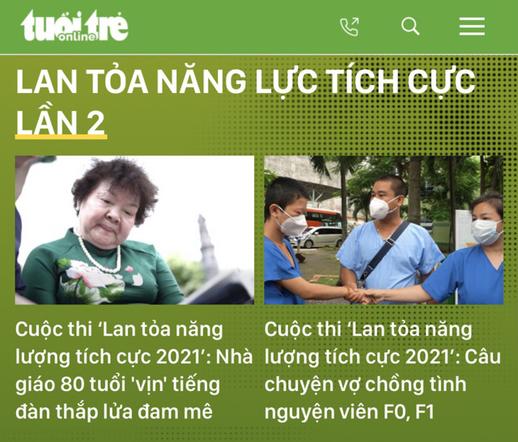 Cuộc thi Lan tỏa năng lượng tích cực lần 2 tiếp tục nhận bài dự thi - Ảnh 1.