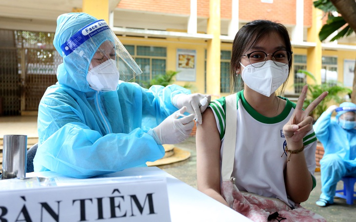 TP.HCM chính thức tiêm vắc xin ngừa COVID-19 cho học sinh