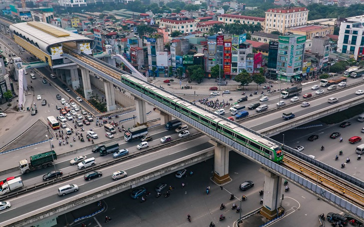 Đường sắt đô thị Cát Linh - Hà Đông còn 