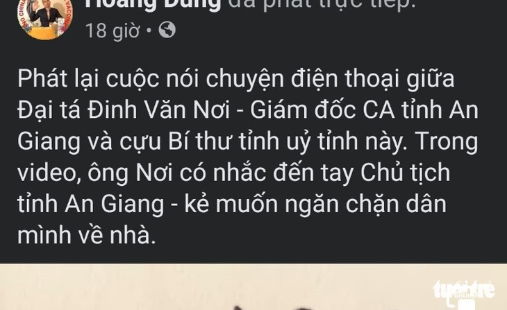 Lộ diện chủ mưu thực hiện đoạn ghi âm cắt, ghép gây xôn xao dư luận - Ảnh 2.