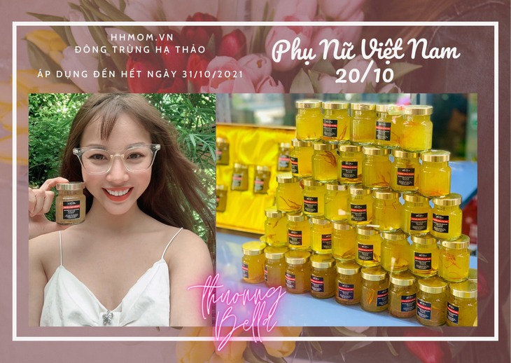 Khỏe đẹp mỗi ngày với HHMom Đông trùng hạ thảo - Ảnh 1. Khỏe đẹp mỗi ngày với HHMom Đông trùng hạ thảo - Ảnh 1.