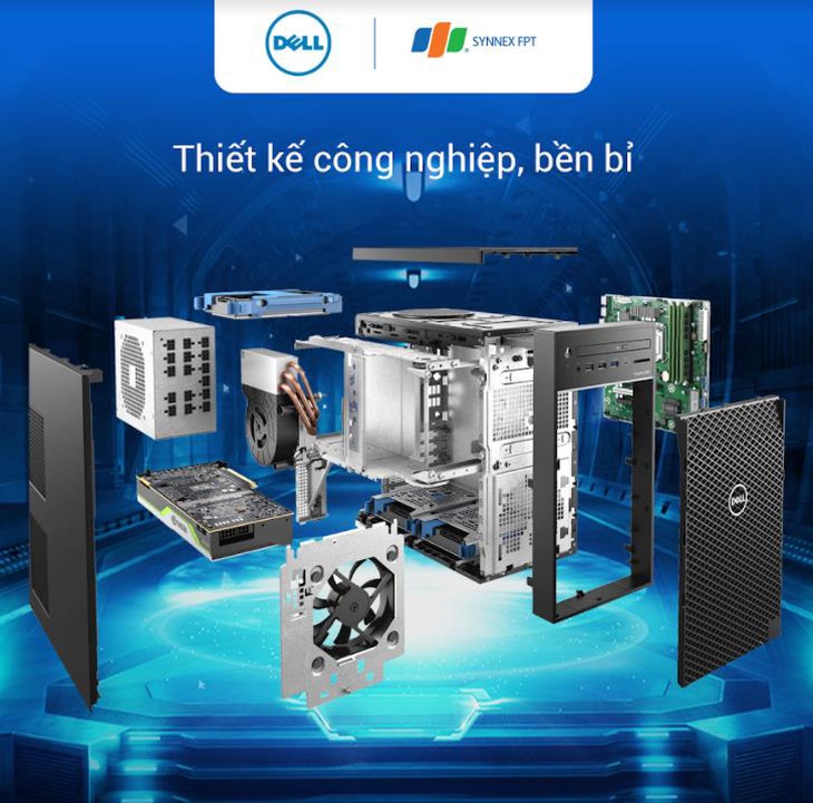 Cỗ máy kiếm tiền Dell Precision 3650 Tower dân thiết kế không bỏ lỡ - Ảnh 3.