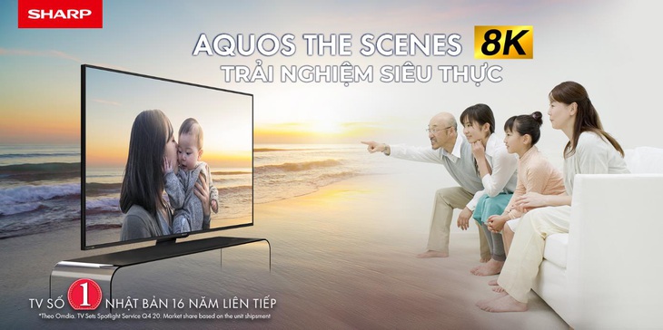 Sharp ra mắt TV 8K thế hệ thứ 2 với công nghệ màu sắc độc quyền mới - Ảnh 3.