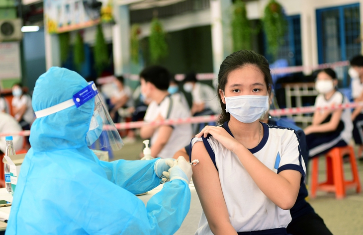 TP.HCM chưa tiêm mũi 2 cho trẻ trên diện rộng - Ảnh 1. TP.HCM chưa tiêm mũi 2 cho trẻ trên diện rộng - Ảnh 1.