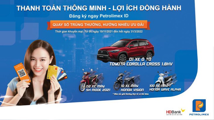 Cơ hội được tặng xe hơi khi mua xăng dầu thanh toán không tiền mặt - Ảnh 1.