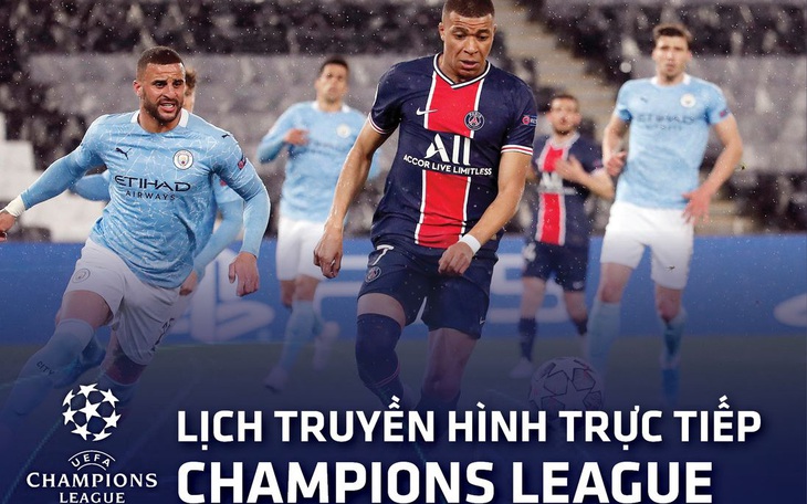 Lịch trực tiếp Champions League 25-11: Man City - PSG, Atletico Madrid - AC Milan