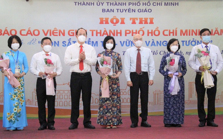 9 thí sinh vào chung kết hội thi Báo cáo viên giỏi TP.HCM: 