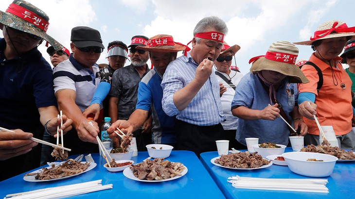 Hàn Quốc loay hoay tìm cách cấm ăn thịt chó - Ảnh 2.