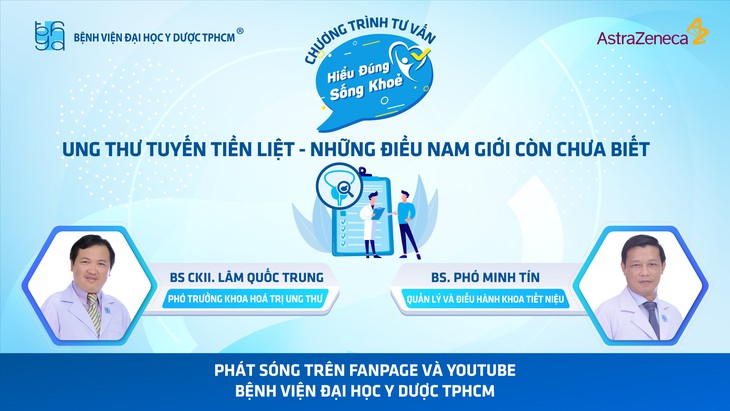 Lưu ý để điều trị hiệu quả ung thư tuyến tiền liệt từ giai đoạn sớm - Ảnh 2.