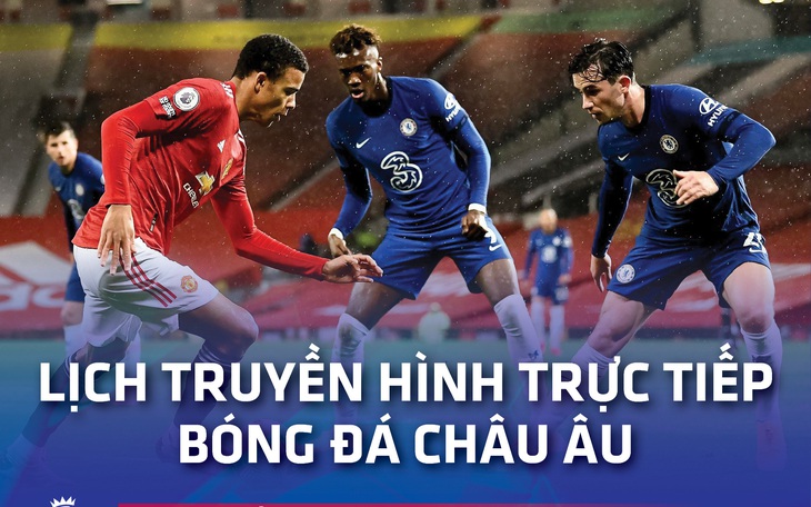 Lịch trực tiếp bóng đá châu Âu: Chelsea - Man United, Real - Sevilla