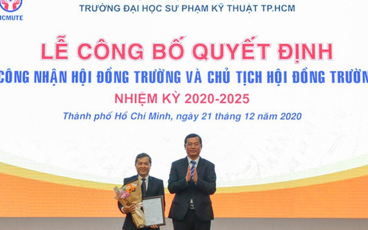 Chủ tịch hội đồng trường ĐH Sư phạm kỹ thuật TP.HCM thôi chức vụ