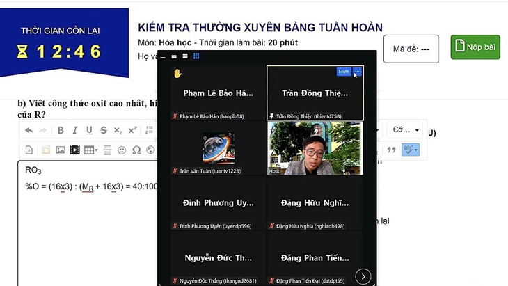 Học sinh tiểu học có nên thi trực tuyến? - Ảnh 1.