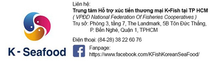 K- SEAFOOD Trade Center - Hội đàm thương mại Thủy Sản Hàn Quốc trực tuyến - Ảnh 2.