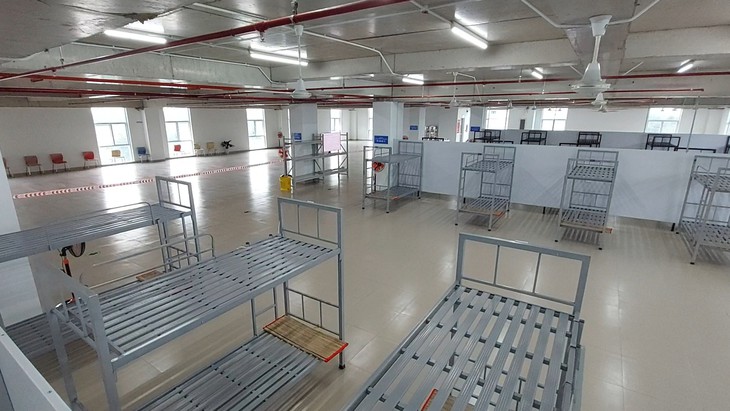 Khu cách ly trong khu công nghiệp đang bị treo vì thiếu quy chế - Ảnh 1. Khu cách ly trong khu công nghiệp đang bị treo vì thiếu quy chế - Ảnh 1.
