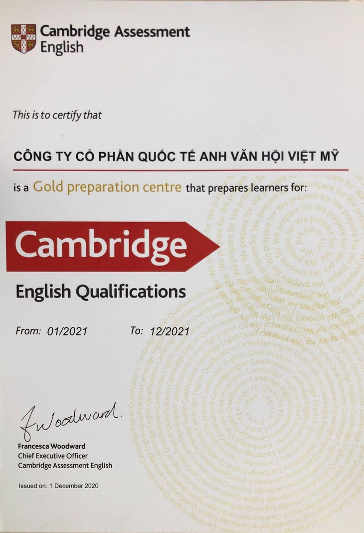 Vinh danh thời công nghệ: VUS tổ chức phát chứng chỉ Cambridge trực tuyến cho học viên - Ảnh 3.