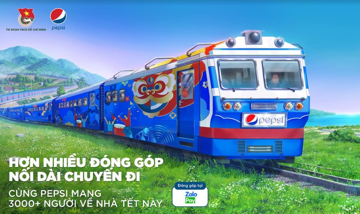 Cùng Pepsi và Trung ương Đoàn ‘Mang Tết về nhà’ - Ảnh 2.