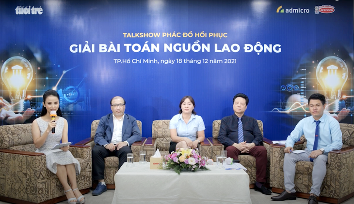 Talkshow ‘Phác đồ hồi phục’: Tăng phúc lợi để công nhân trở lại nhà xưởng - Ảnh 1.