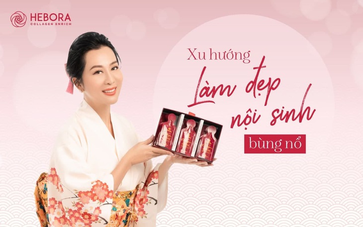 Xu hướng làm đẹp nội sinh bùng nổ với nước uống Collagen