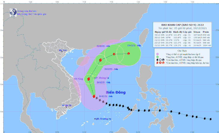 Bão số 9 kết hợp với không khí lạnh - Ảnh 1.