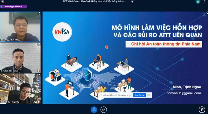 Cho nhân viên làm việc kết hợp online và offline, nhiều doanh nghiệp mất dữ liệu, bị tống tiền - Ảnh 2.