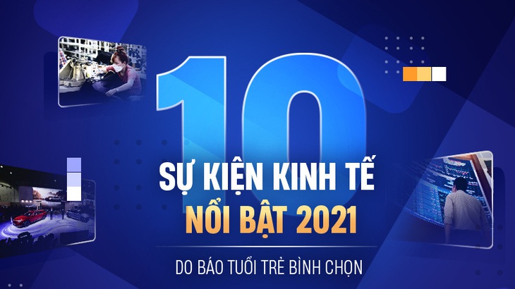 10 sự kiện kinh tế nổi bật 2021 do Báo Tuổi Trẻ bình chọn