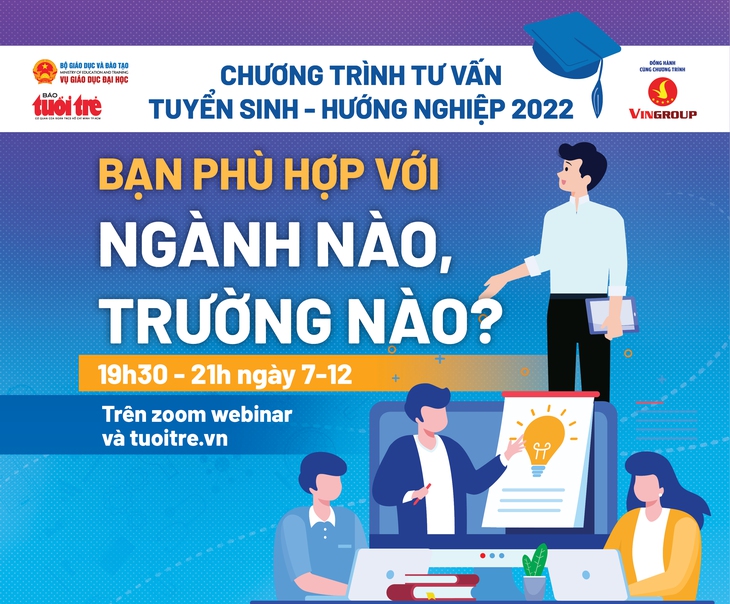 Mở màn tư vấn tuyển sinh 2022: ‘Bạn phù hợp với ngành nào, trường nào?’ - Ảnh 1.