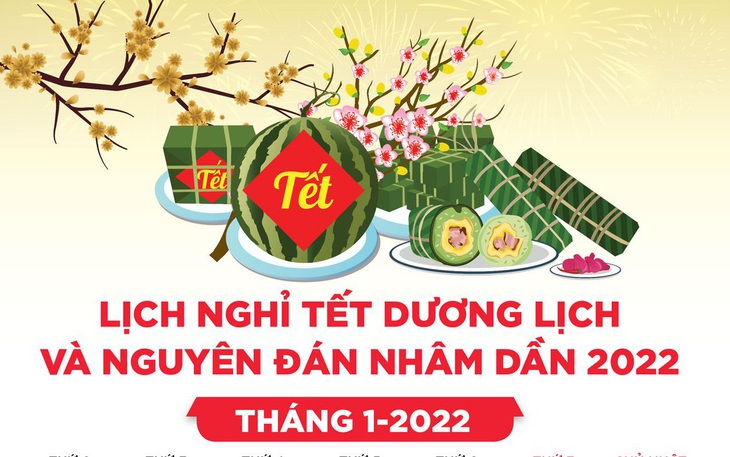 Chốt phương án 9 ngày nghỉ Tết Nguyên đán 2022